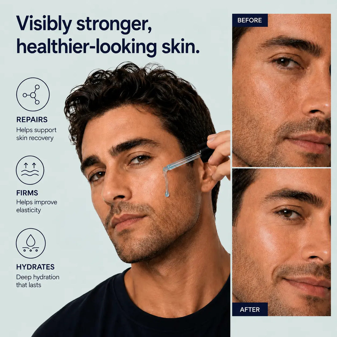 Copper Peptide Repair Serum (GHK-Cu Peptide and Hyaluronic Acid)
