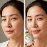 hydrating collagen serum woman applying daily skincare routine