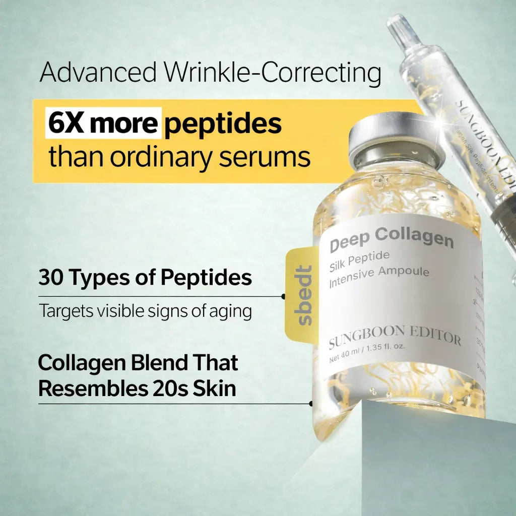 hydrating collagen serum skincare ampoule texture detail