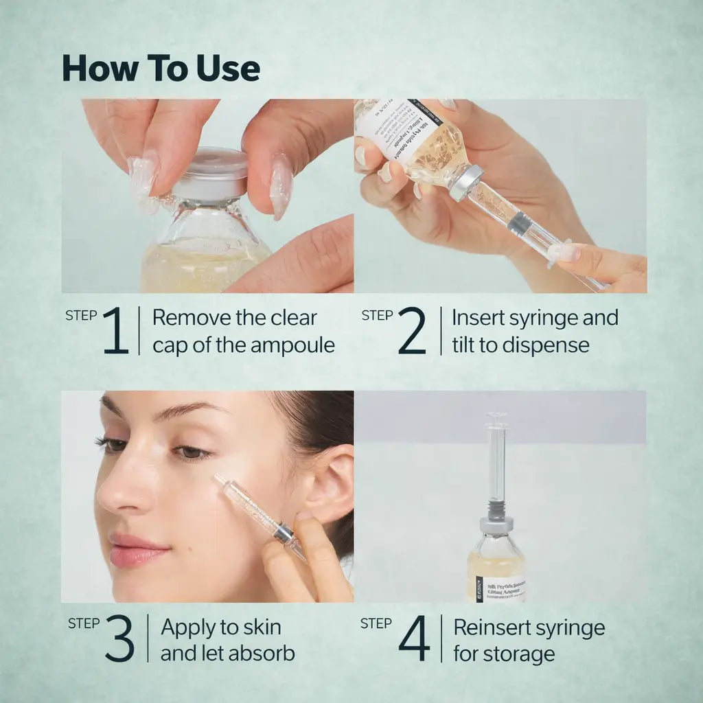 hydrating collagen serum how to use skincare routine steps