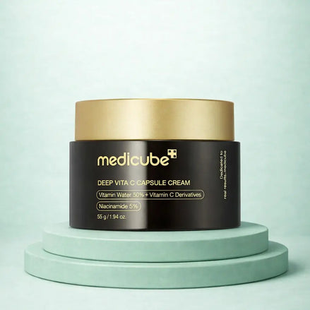 Deep Vita C Capsule Cream golden vitamin capsule moisturizer Korean skincare