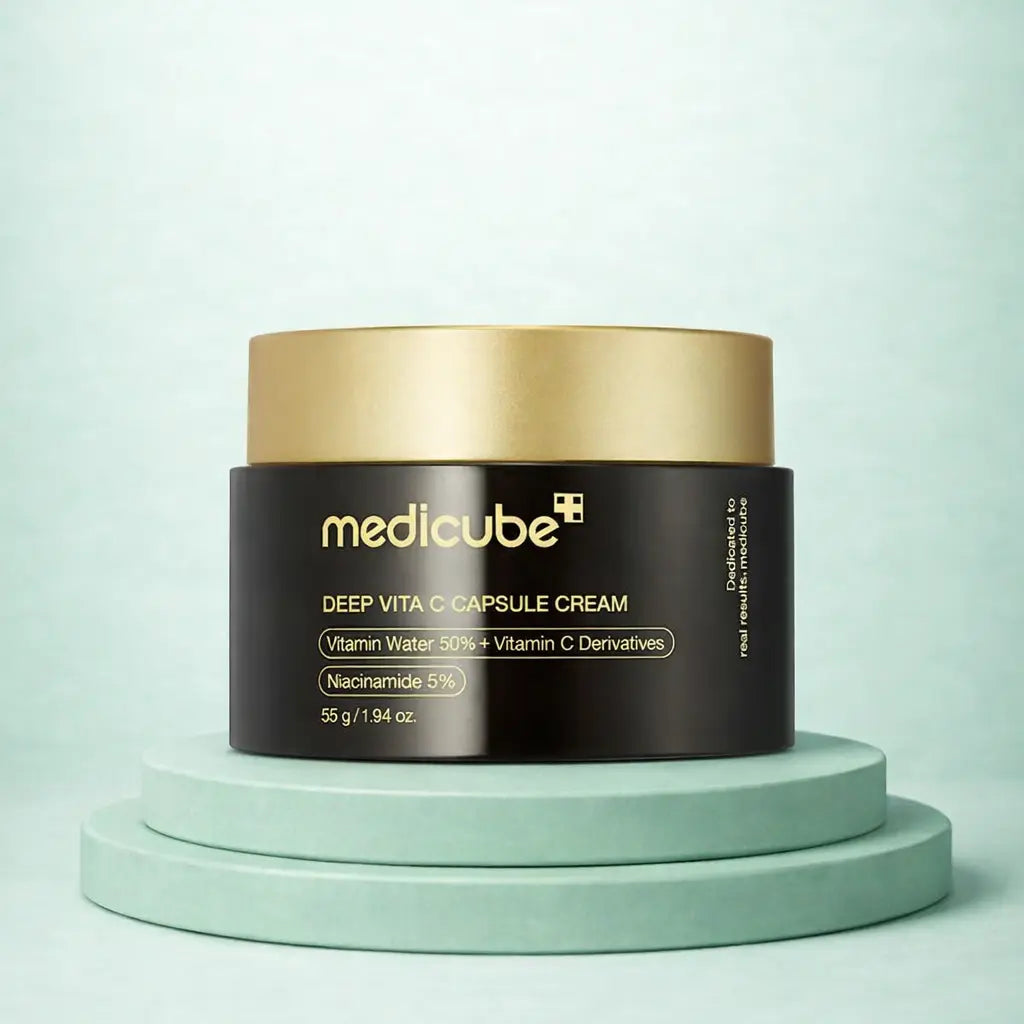 Deep Vita C Capsule Cream golden vitamin capsule moisturizer Korean skincare