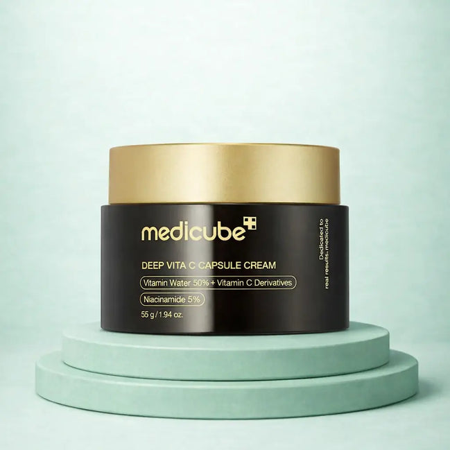 Deep Vita C Capsule Cream golden vitamin capsule moisturizer Korean skincare