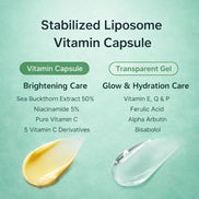 Deep Vita C Capsule Cream  vitamin C  Sea Buckthorn Extract  niacinamide ingredients skincare