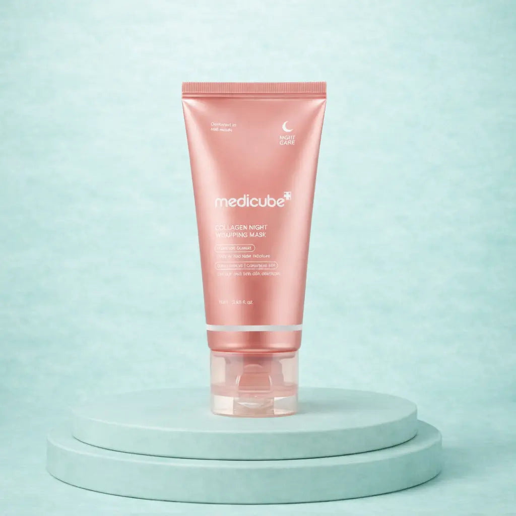 overnight collagen face mask sleeping mask jar product front view