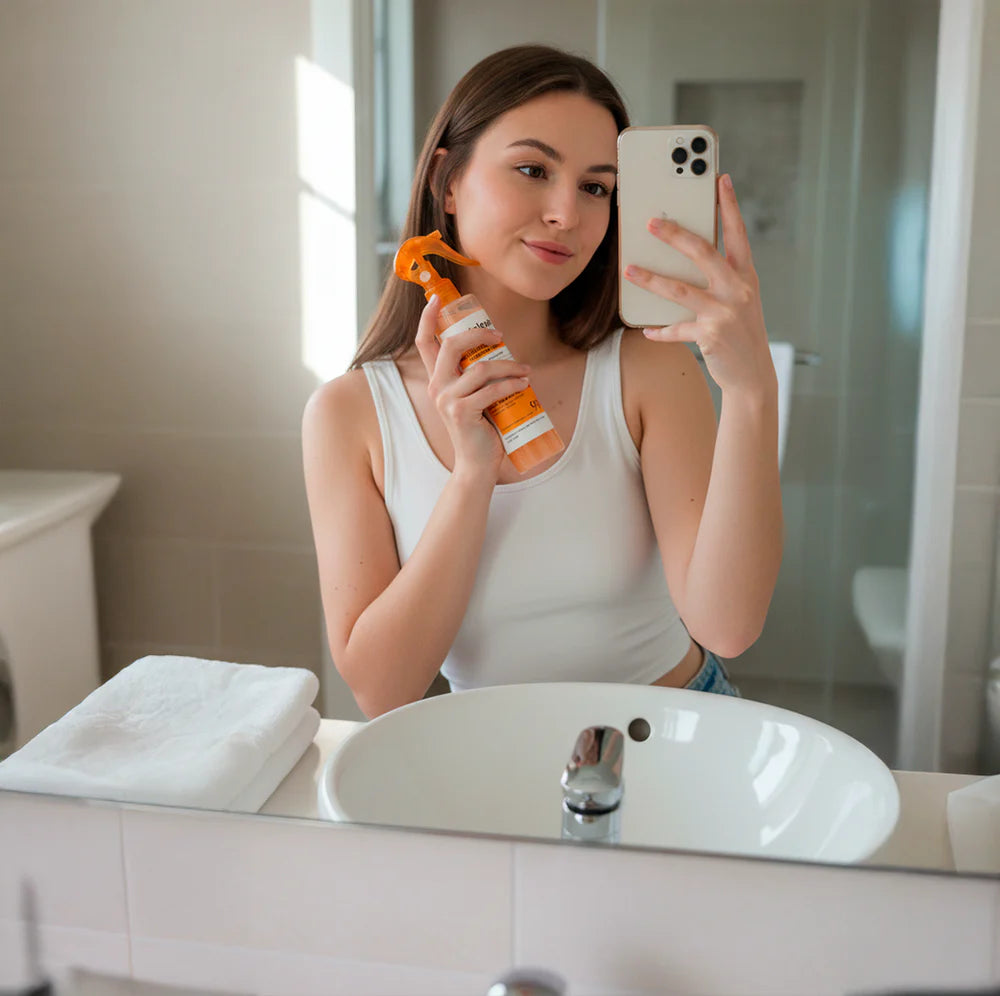 exfoliating face serum facial treatment for smoother skin texture