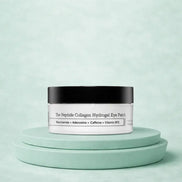 eye patches for dark circles hydrogel under eye mask jar