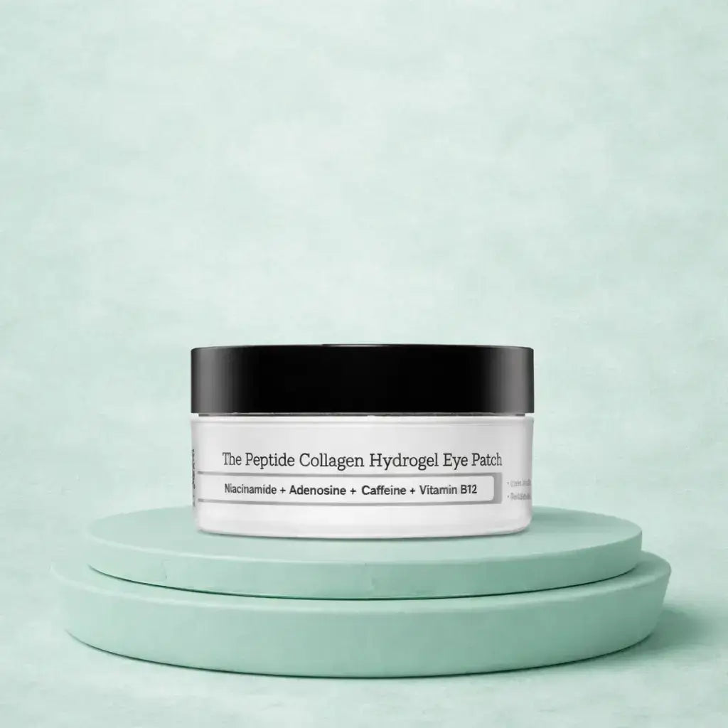 eye patches for dark circles hydrogel under eye mask jar