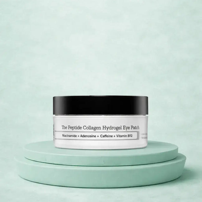 eye patches for dark circles hydrogel under eye mask jar