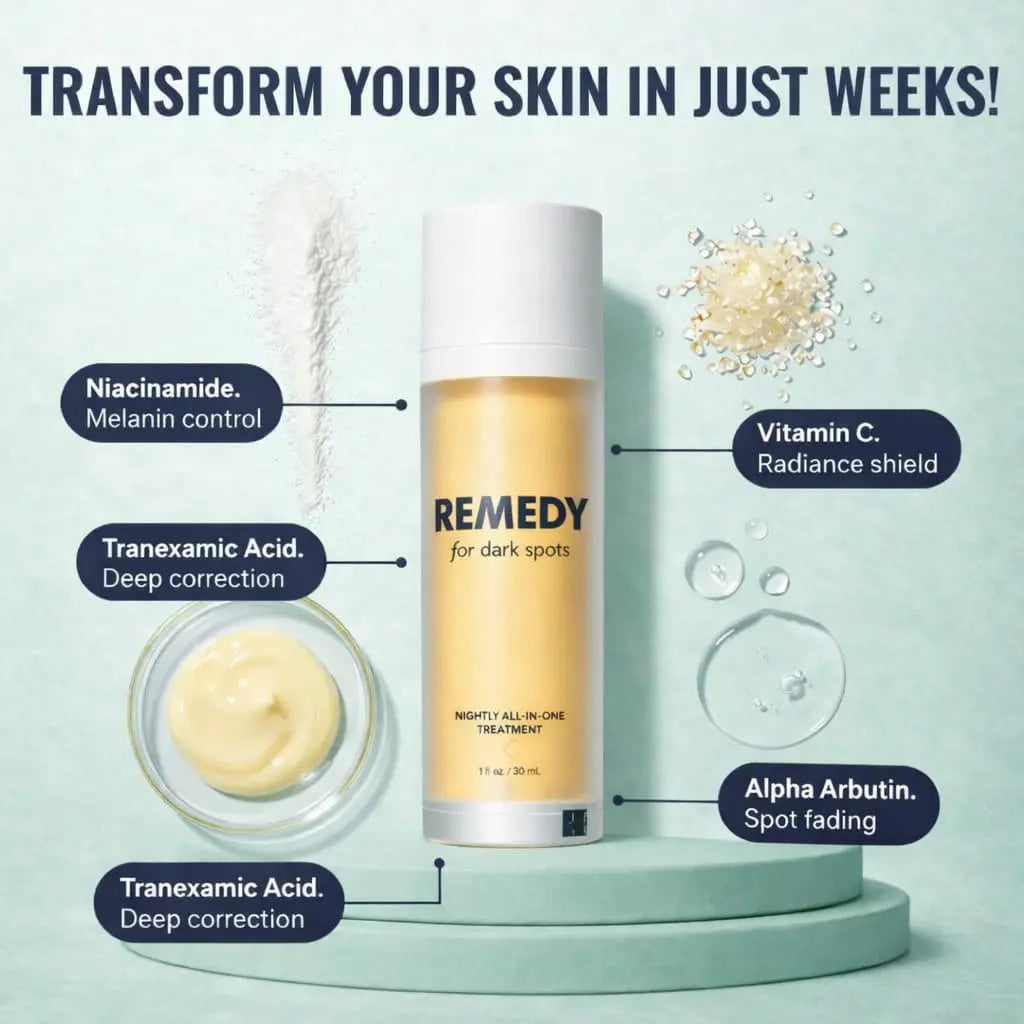 REMEDY Advanced Dark Spot Serum lightweight serum texture brightening skincare