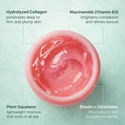 jar of collagen jelly cream hydrating plumping face moisturizer