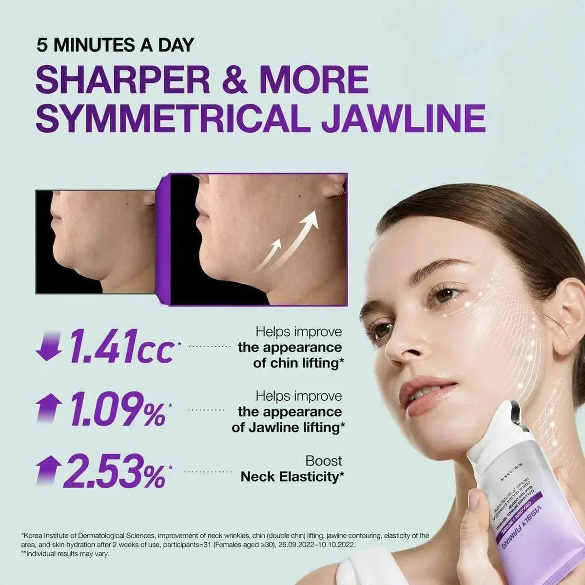 Collagen retinol gua sha cream with applicator for firming facial skincare