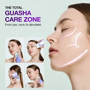 Collagen retinol gua sha cream with built-in applicator for firming skin