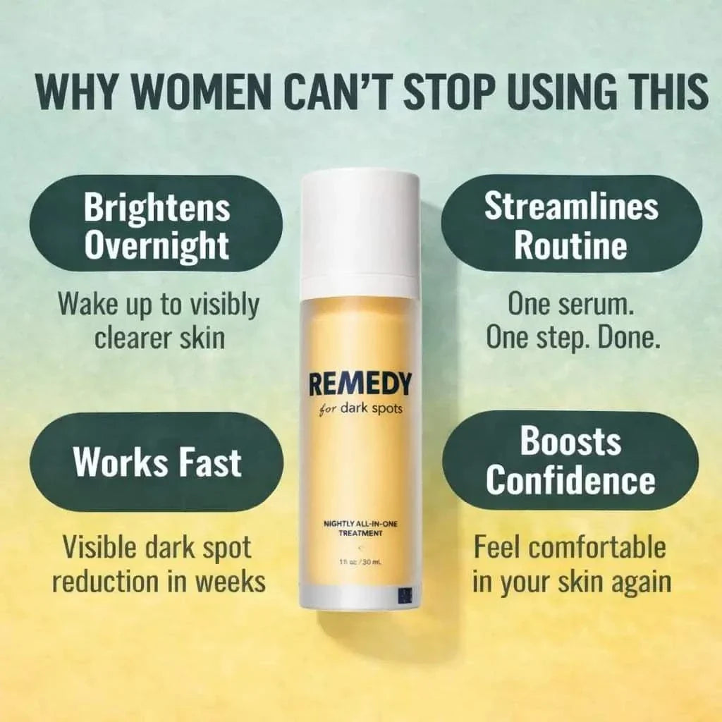 bottle of dark spot serum for brightening and even skin tone