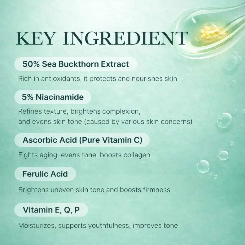 Deep Vita C Capsule Cream with golden vitamin capsules in gel texture