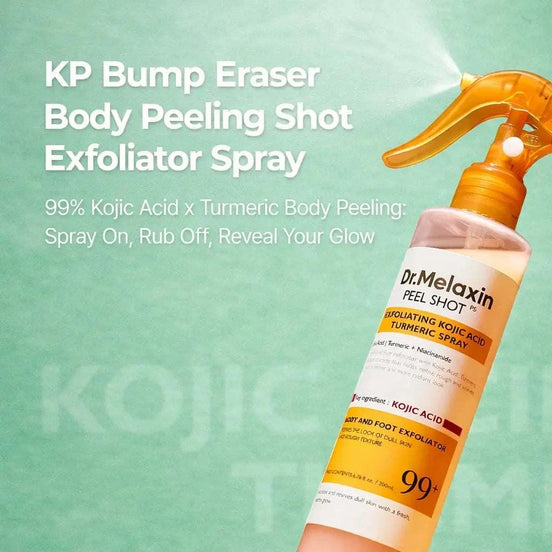 Exfoliating face serum bottle with dropper for smoother skin and pore care