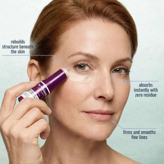 Hydrating eye balm stick for reducing dark circles and puffiness