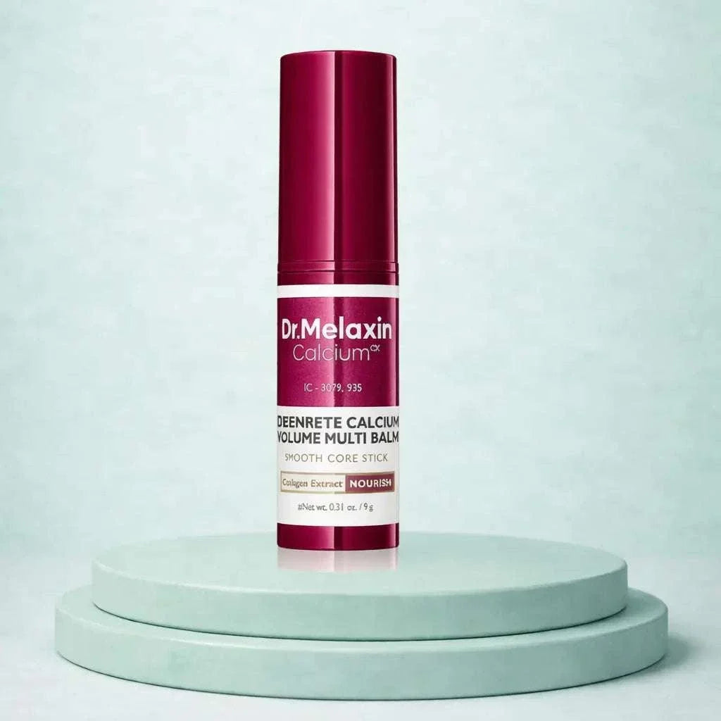 Hydrating eye balm stick reducing dark circles and puffiness