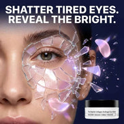 Collagen hydrogel eye patches for dark circles and depuffing