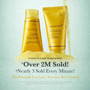 Kojic acid turmeric face mask jar with brightening overnight formula