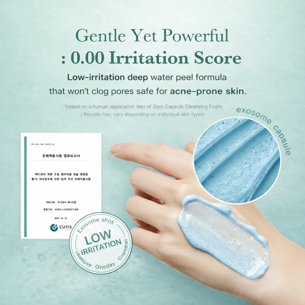 pore cleansing facial cleanser woman using daily skincare routine