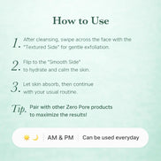 exfoliating toner pads how to use skincare routine steps