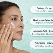 overnight collagen face mask firming hydrating peel-off sleeping mask