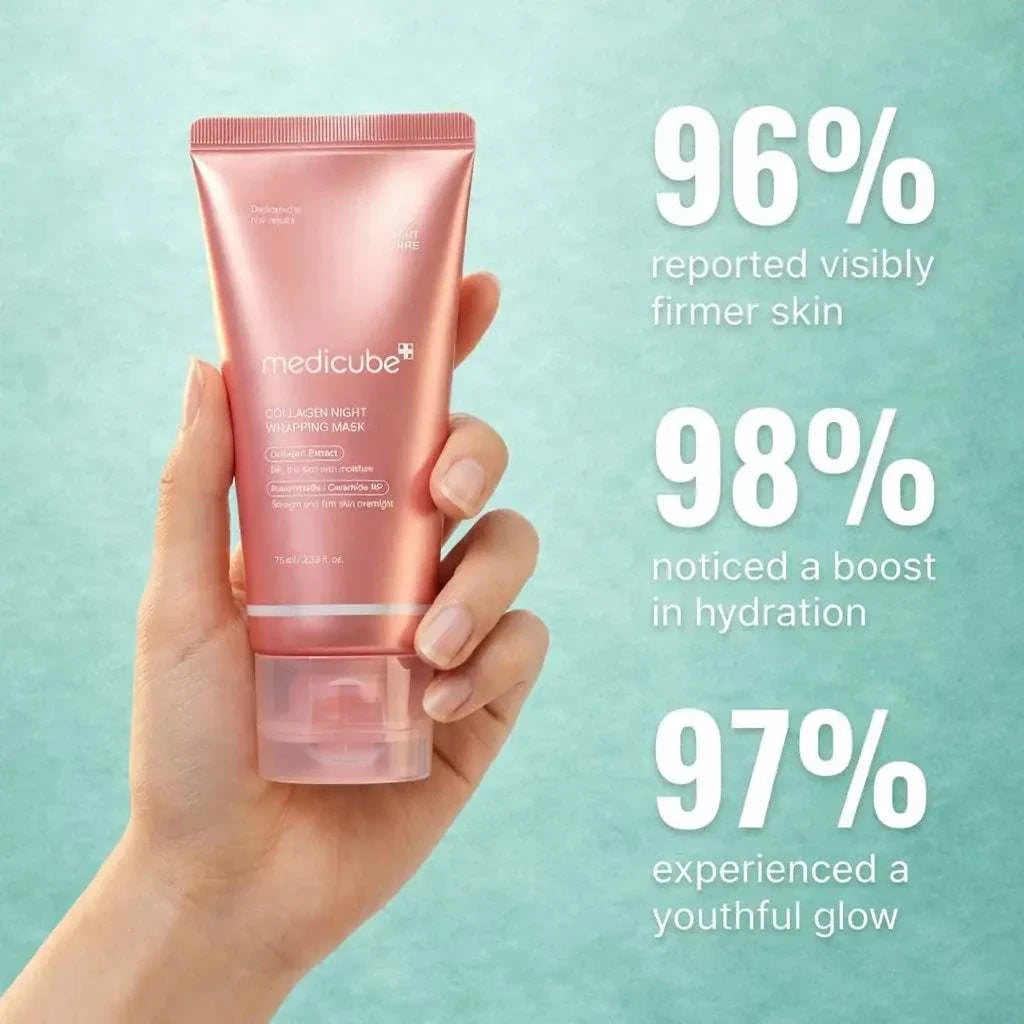 overnight collagen face mask firming hydrating sleeping peel-off