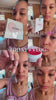 how to use Aquivelle collagen eye patches step by step under eye treatment demo