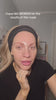 close up of collagen night mask texture sealing moisture overnight