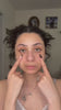 before and after results using hydrogel eye patches for smoother hydrated skin