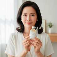Deep Collagen Silk Ampoule glass skin glow collagen skincare ampoule